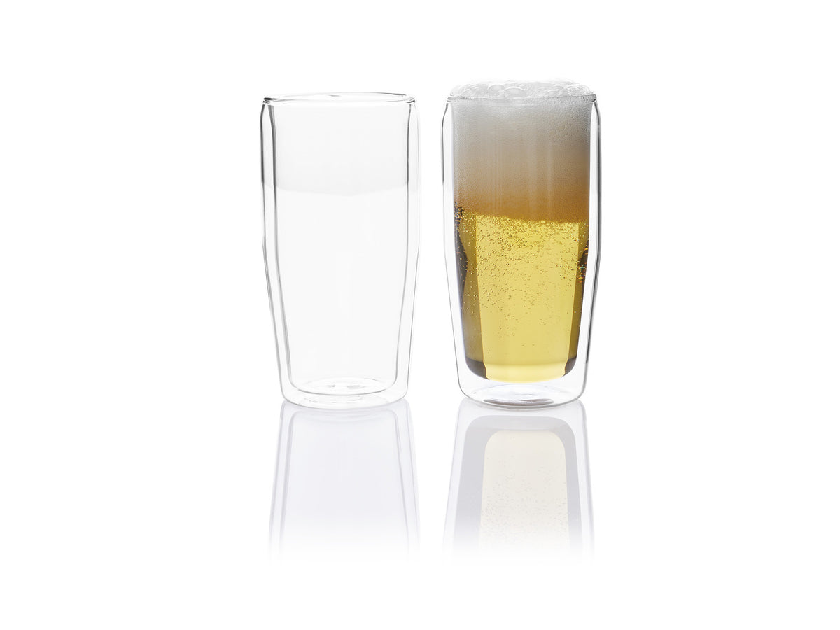 Lot de 2 verres à double paroi