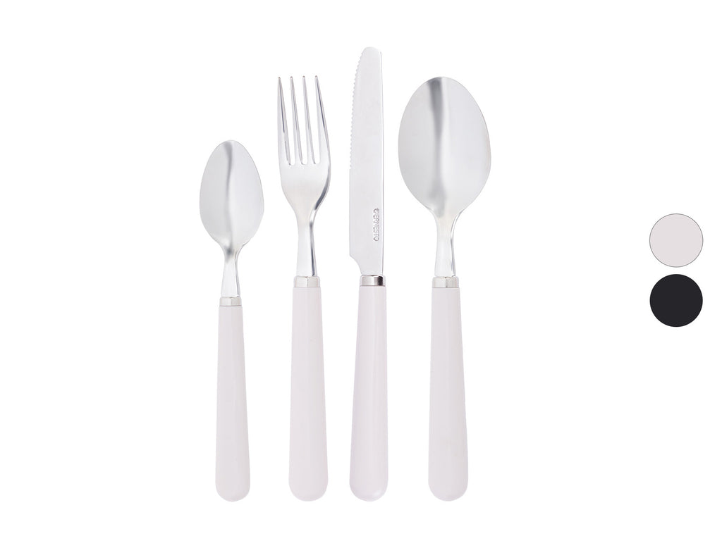 Set de couverts en acier inoxydable, 24 pièces
