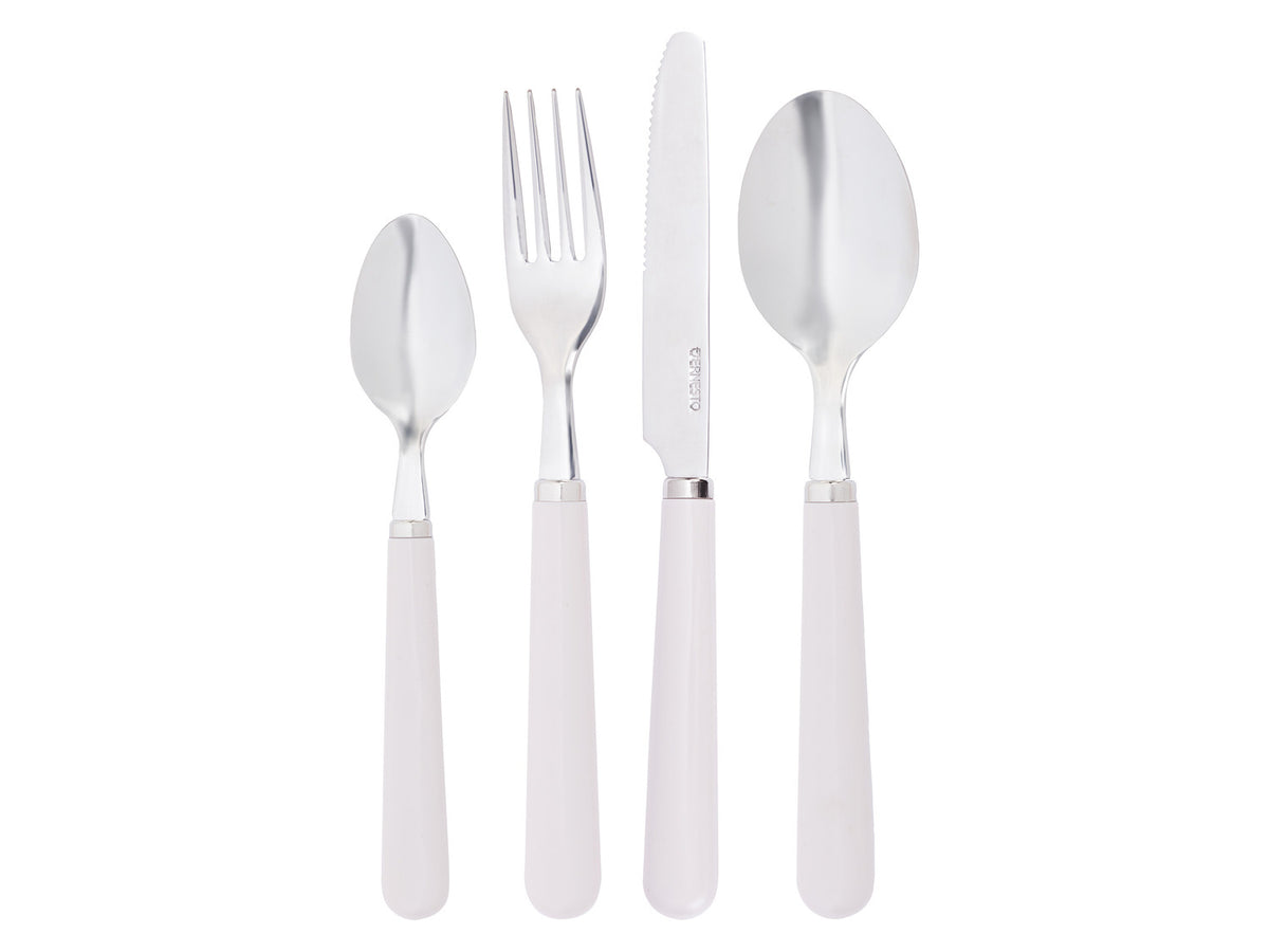 Set de couverts en acier inoxydable, 24 pièces