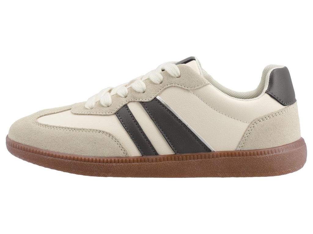 Baskets femme en cuir