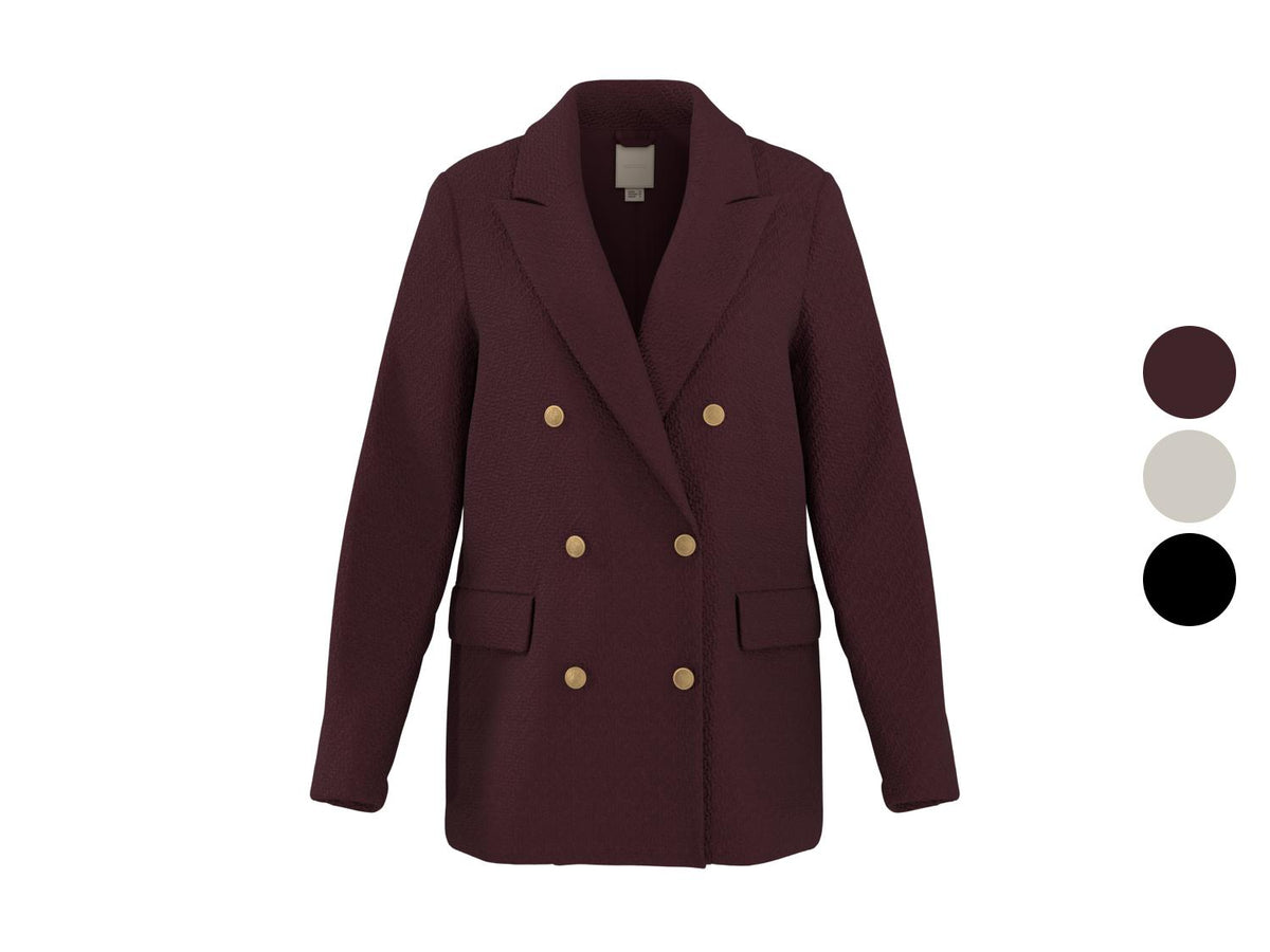 Blazer en bouclette femme