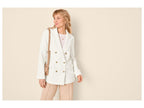 Blazer en bouclette femme
