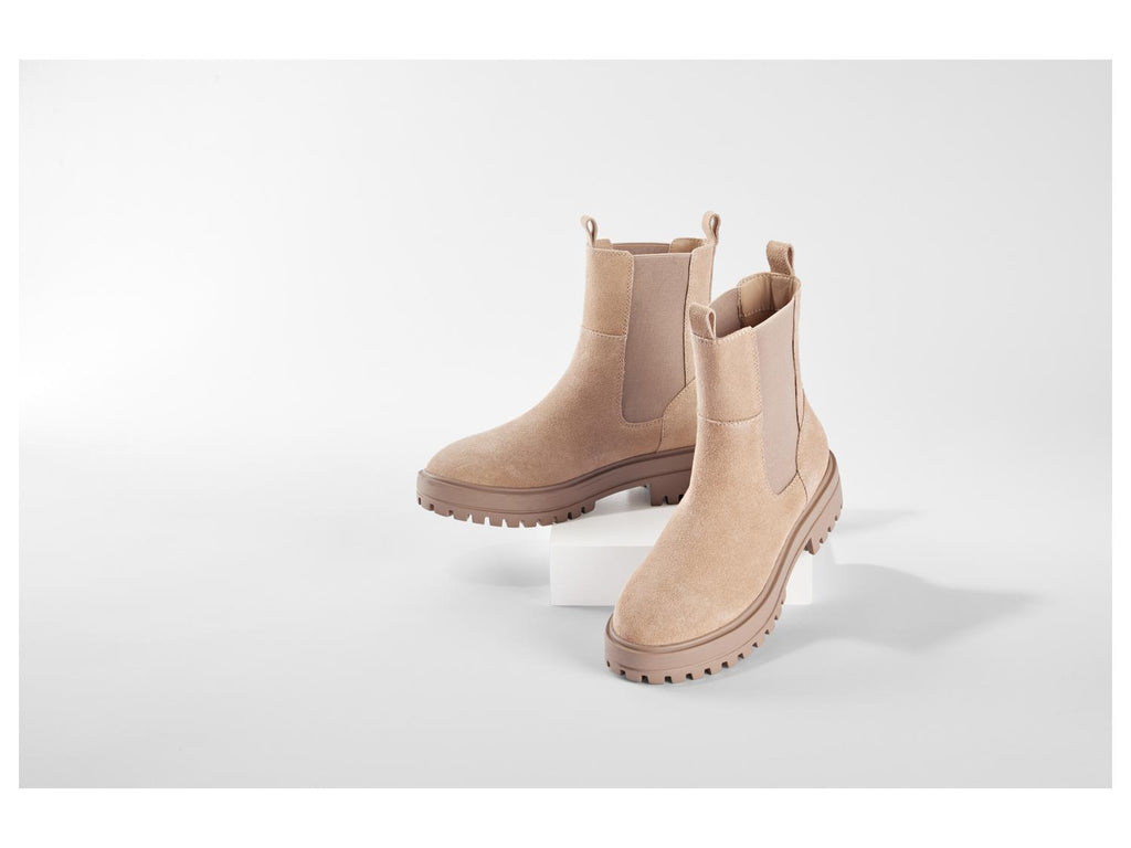 Bottines en cuir pour femmes