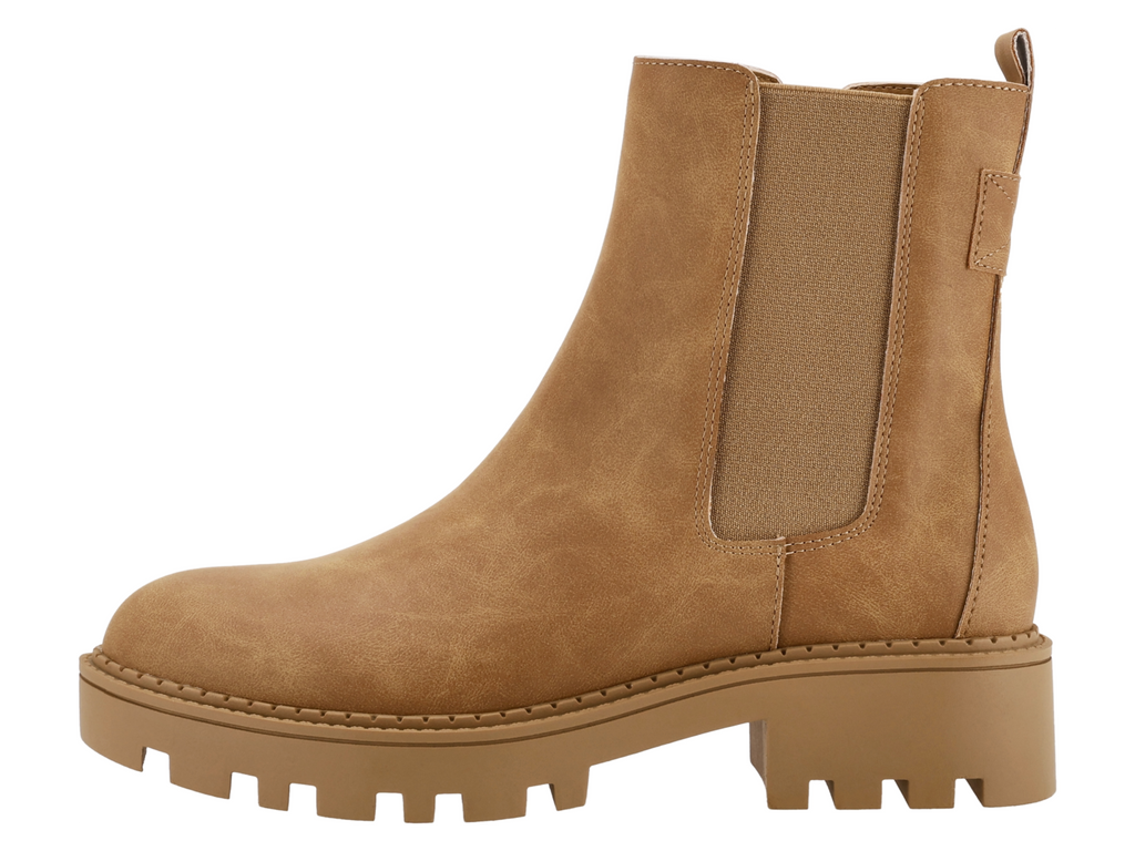Bottines femme, avec insert élastique sur le côté