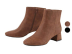 Bottines pour femmes, avec fermetures éclair latérales