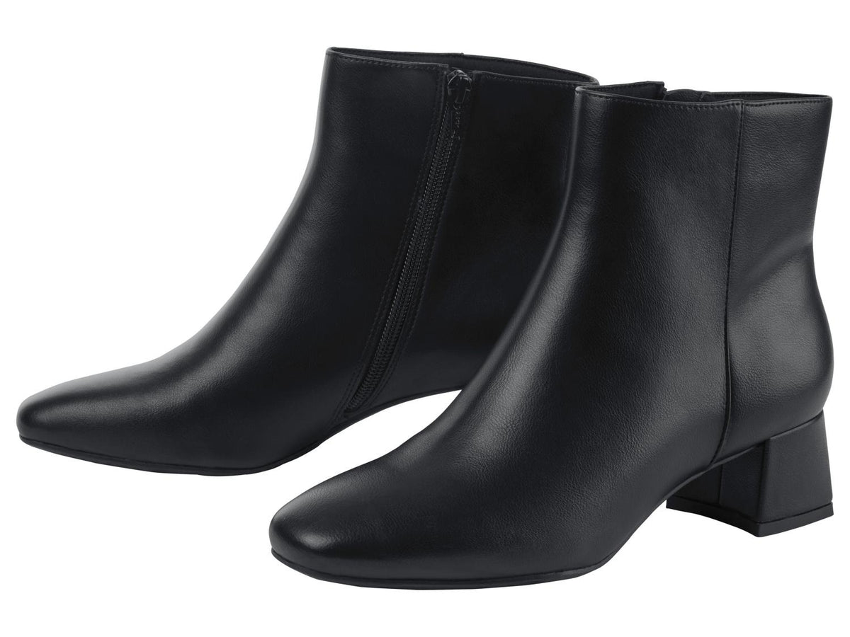 Bottines pour femmes, avec fermetures éclair latérales