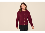 Cardigan en peluche femme