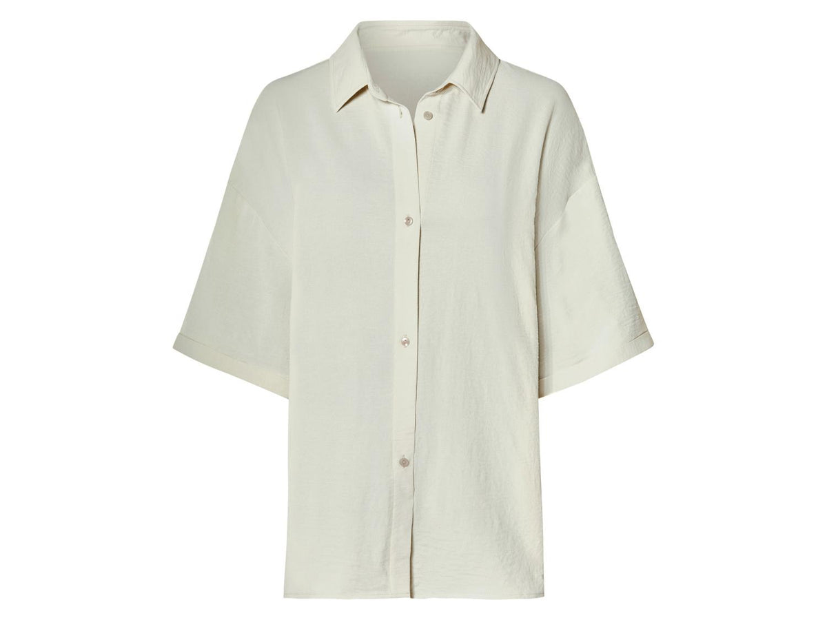 Chemise satinée femme