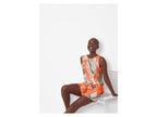 Combinaison femme en lin