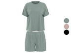 Ensemble pyjama côtelé femme