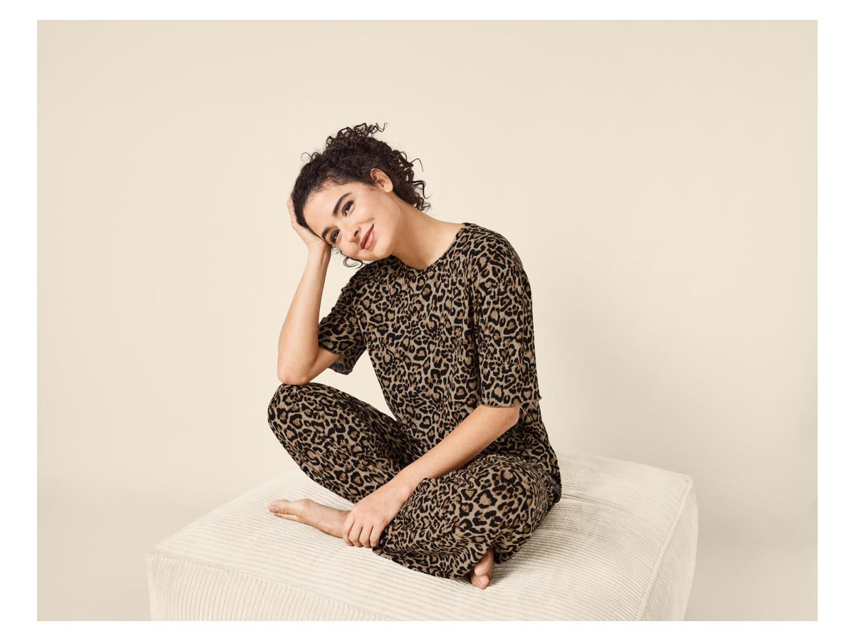 Ensemble pyjama côtelé Premium femme