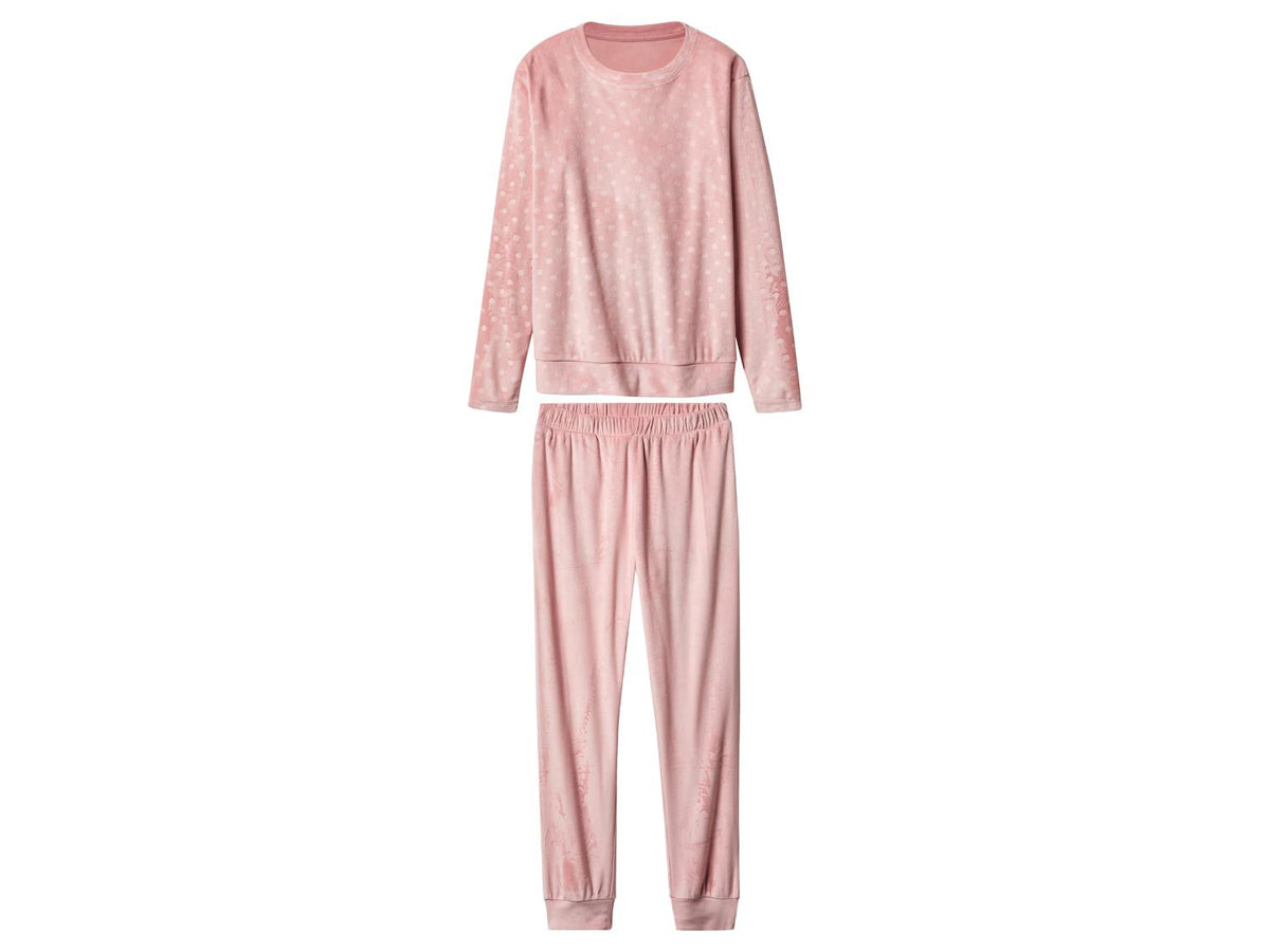 Ensemble pyjama en velours femme