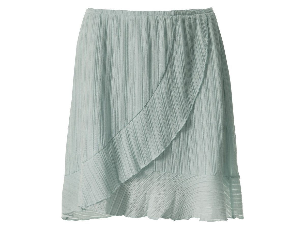 Jupe courte texturée femme