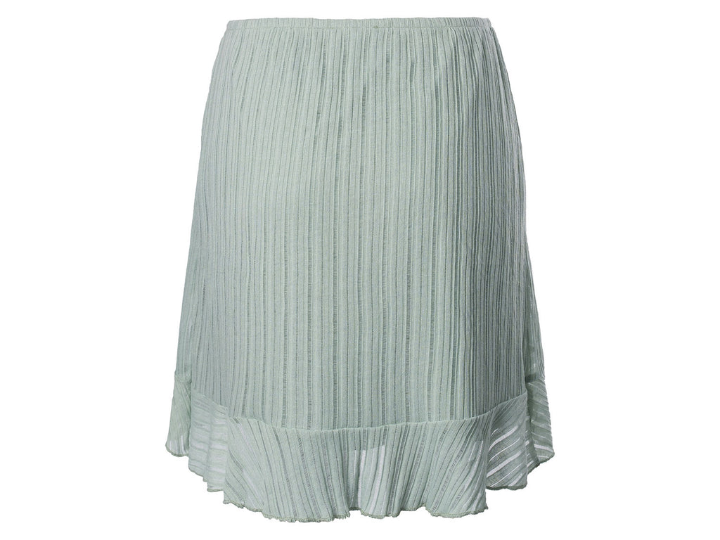 Jupe courte texturée femme