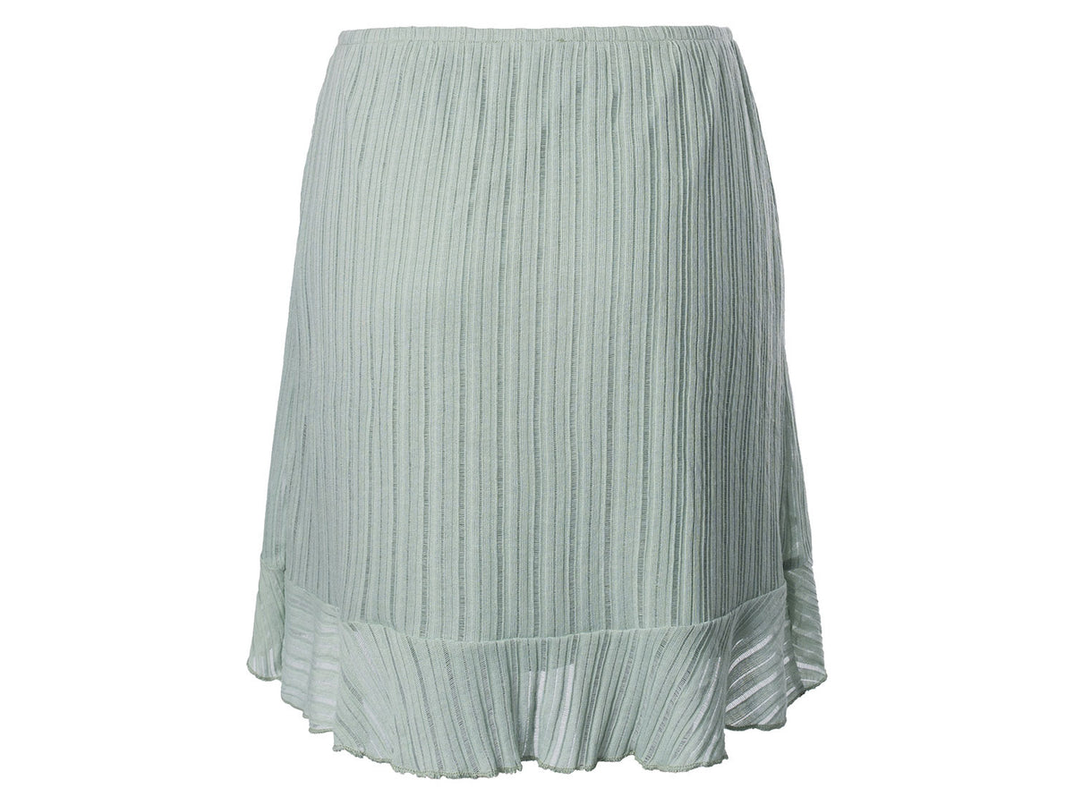 Jupe courte texturée femme