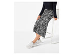 Jupe midi femme, à taille élastique