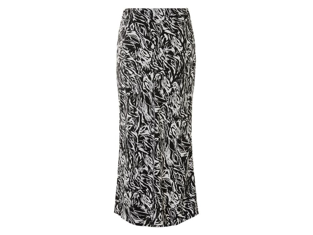 Jupe midi femme, à taille élastique