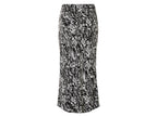 Jupe midi femme, à taille élastique