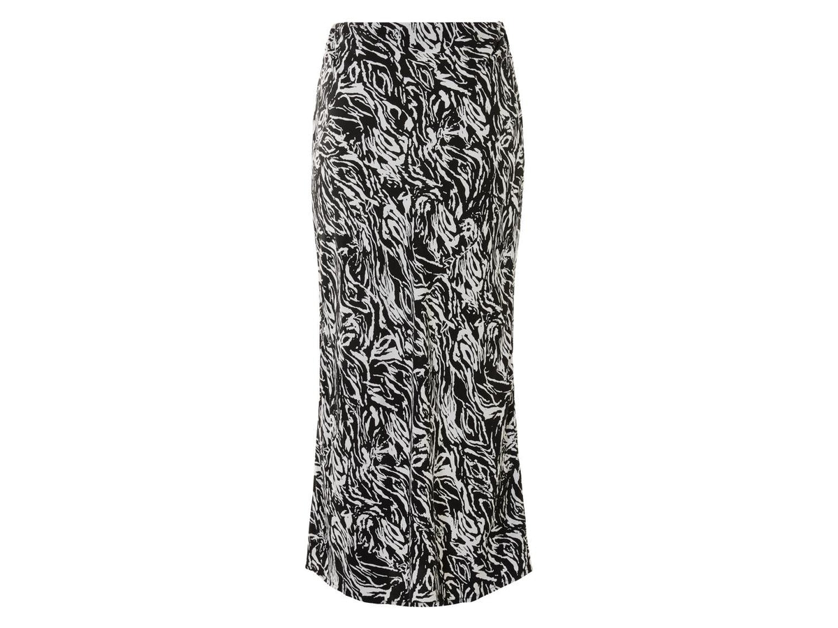 Jupe midi femme, à taille élastique
