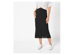 Jupe midi femme, à taille élastique