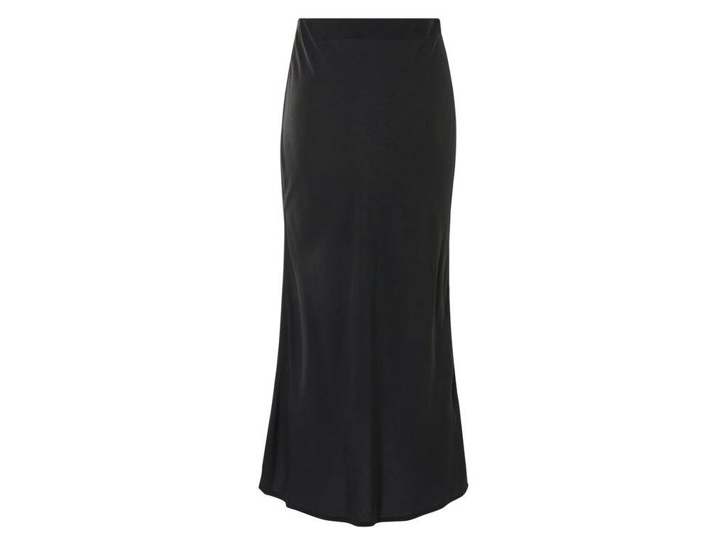 Jupe midi femme, à taille élastique