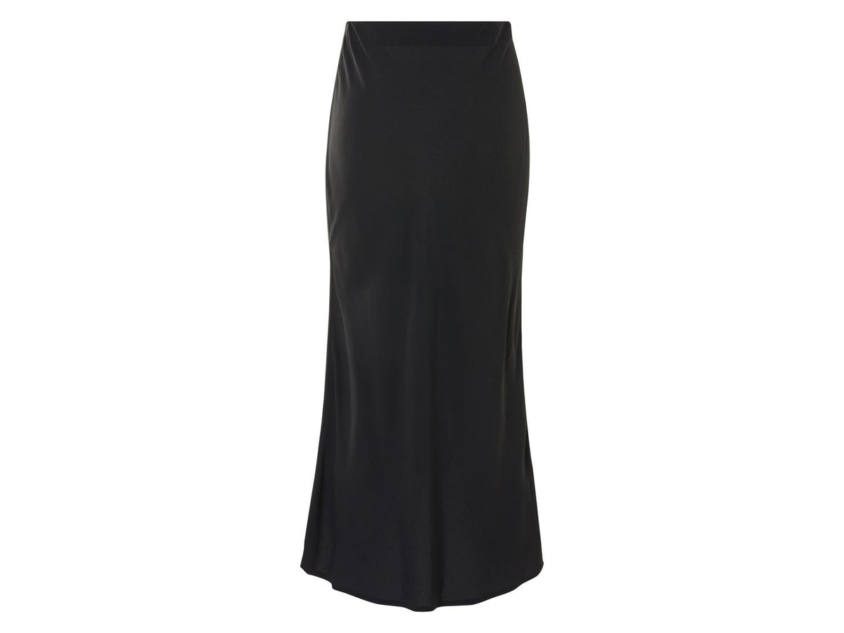 Jupe midi femme, à taille élastique