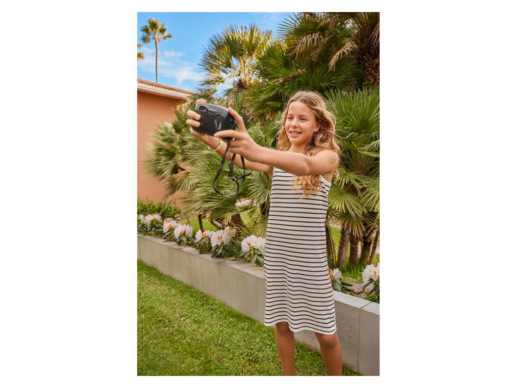 Robe côtelée fille