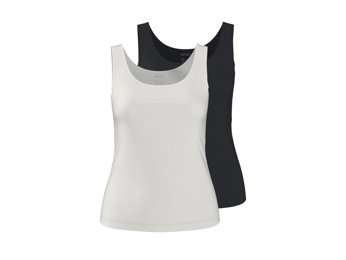 Lot de 2 débardeurs femme