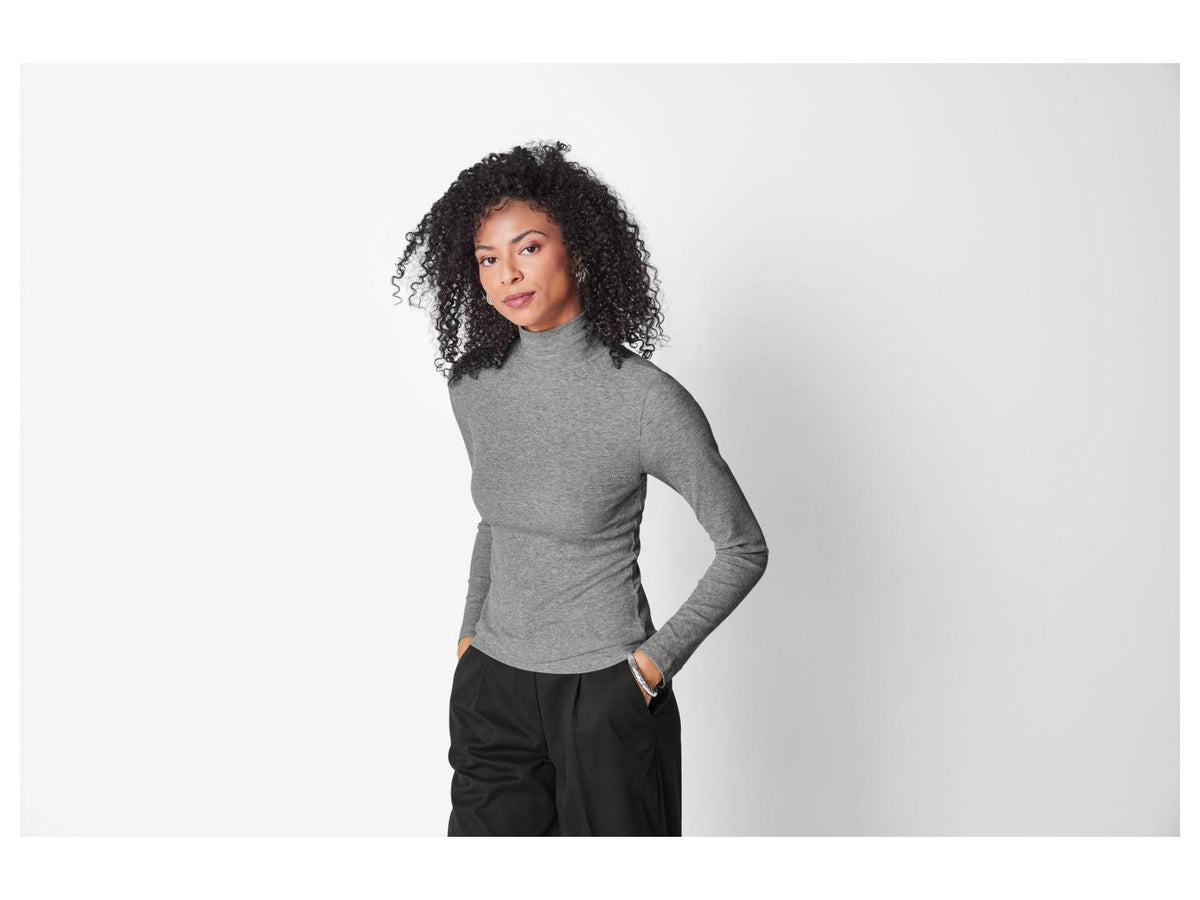 Lot de 2 pulls à col roulé femme