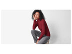 Lot de 2 pulls à col roulé femme