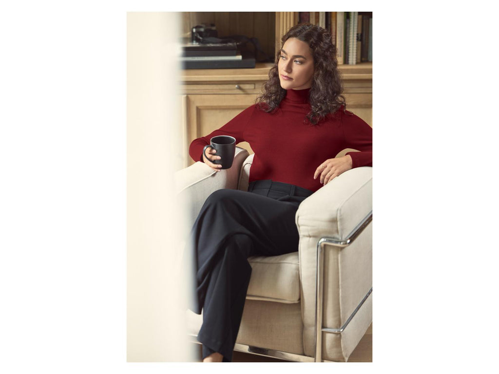 Lot de 2 pulls à col roulé femme