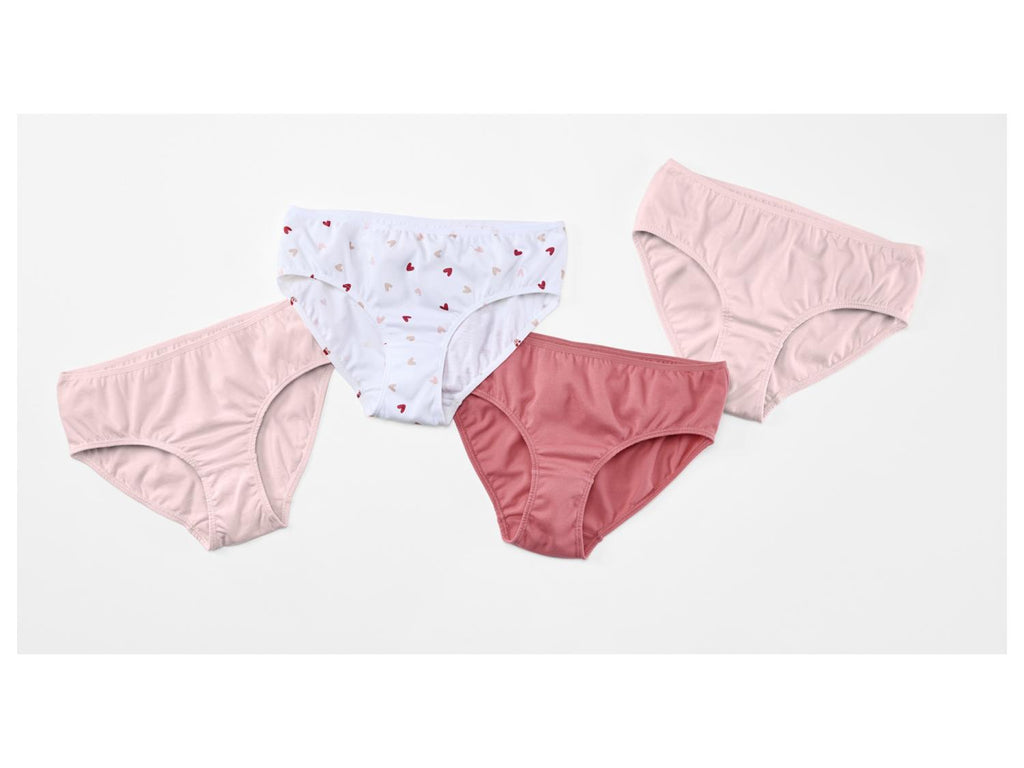 Lot de 4 culottes fille