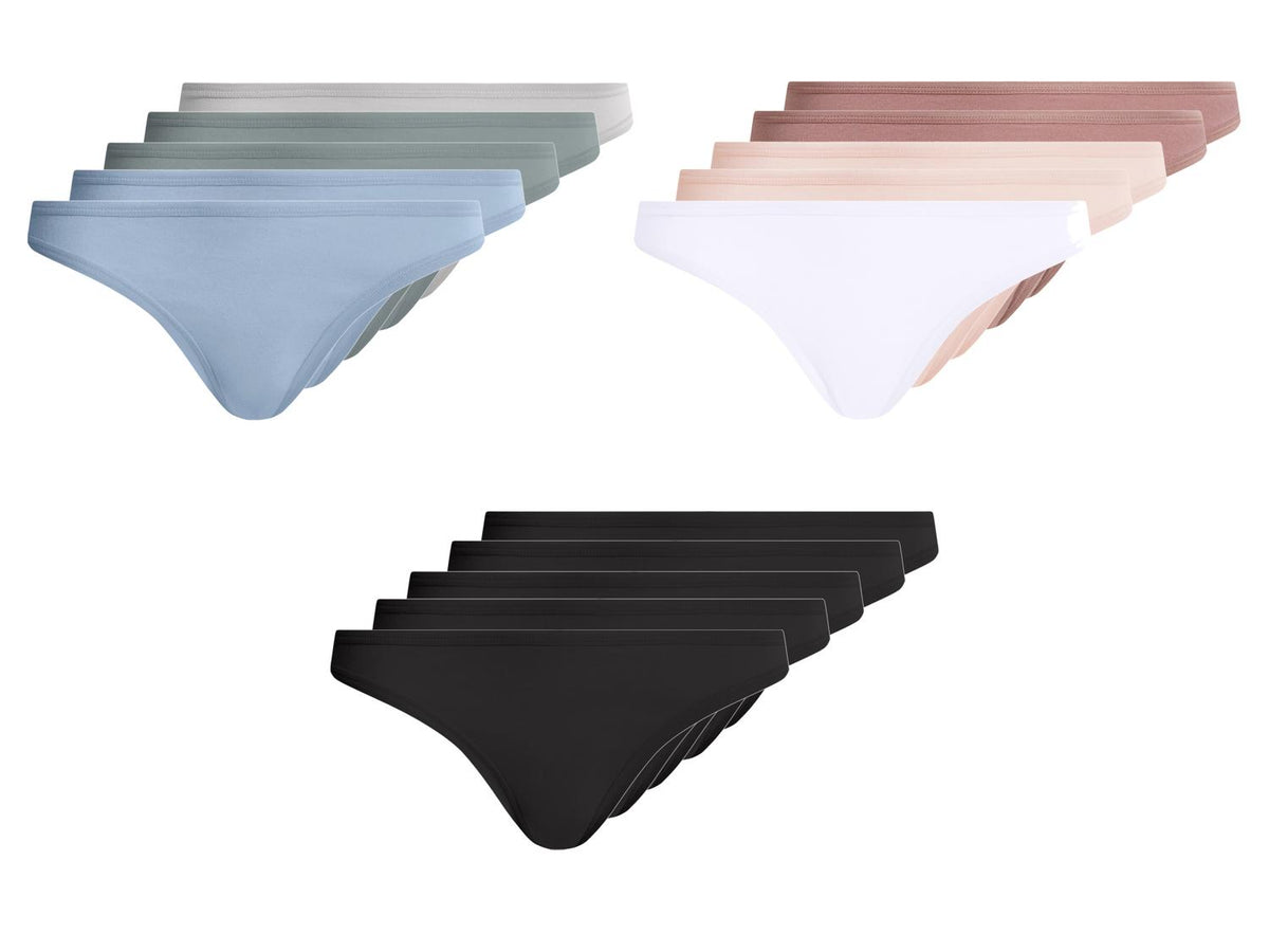 Lot de 5 strings femme