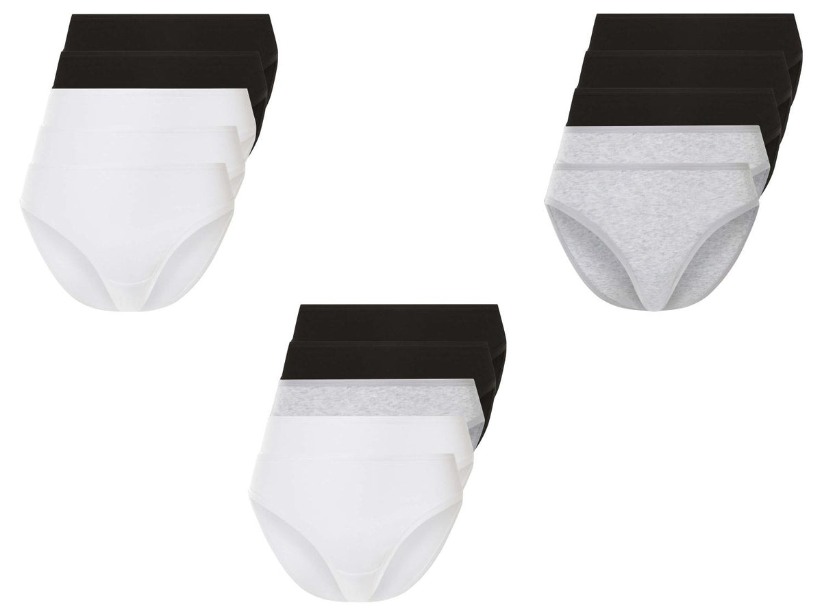 Lots de 5 culottes femme