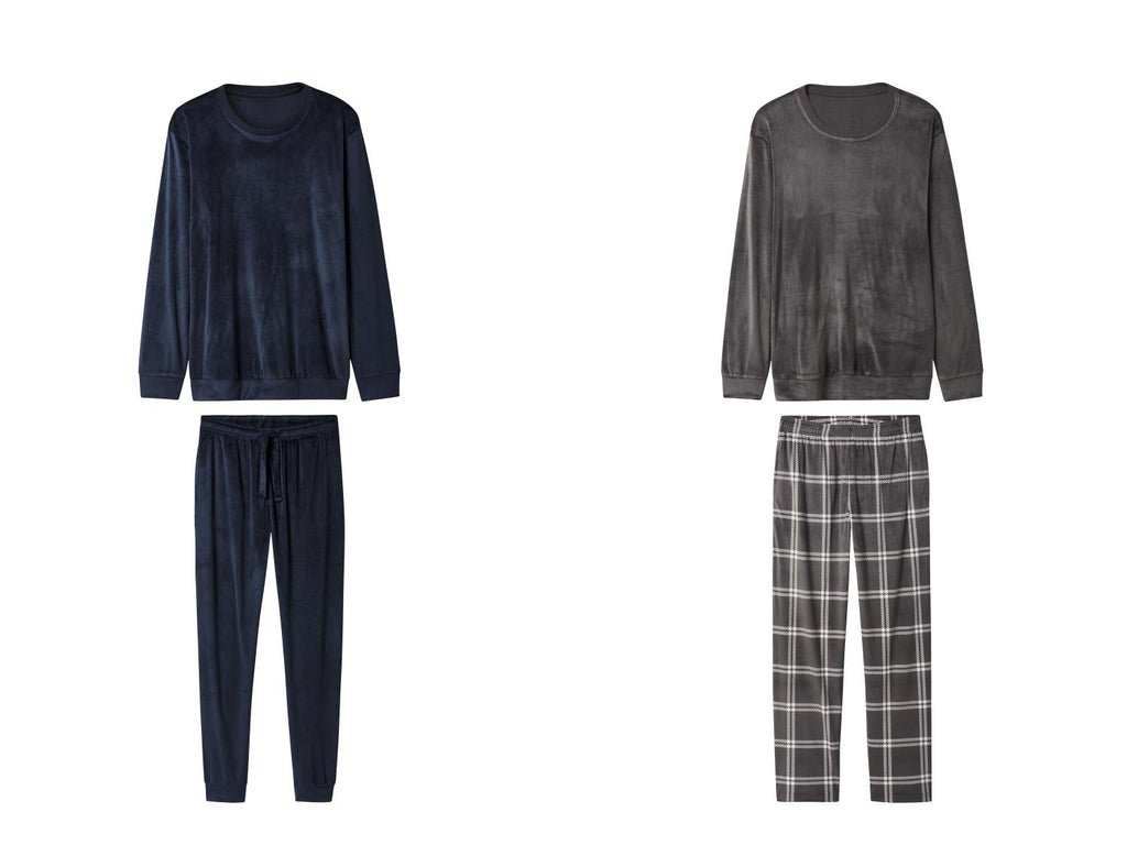 Ensemble pyjama en velours homme
