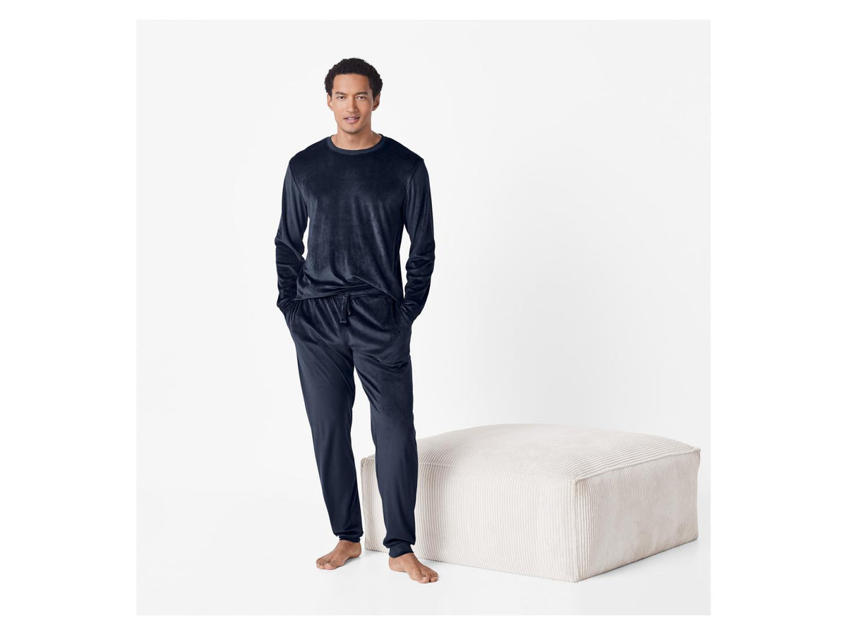 Ensemble pyjama en velours homme