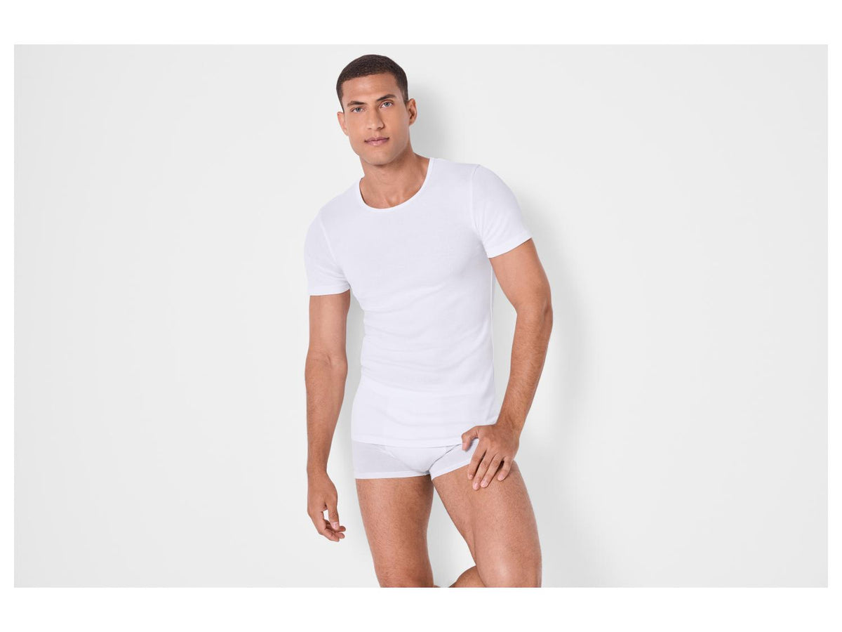 Lot de 3 maillots de corps côtelés