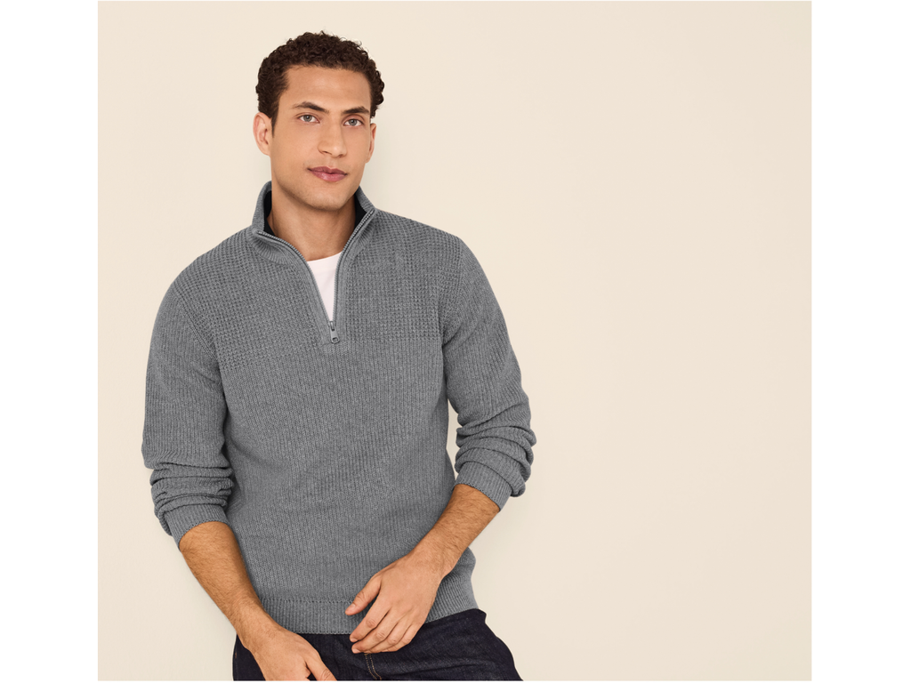 Pull camionneur en grosse maille