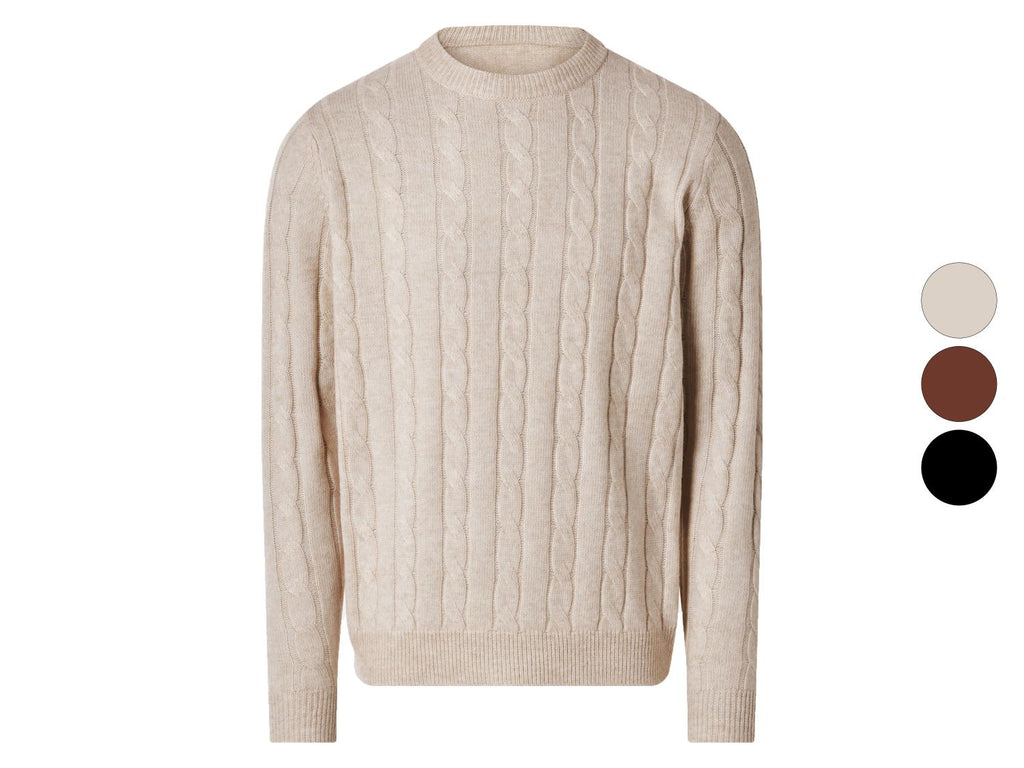 Pull en grosse maille homme