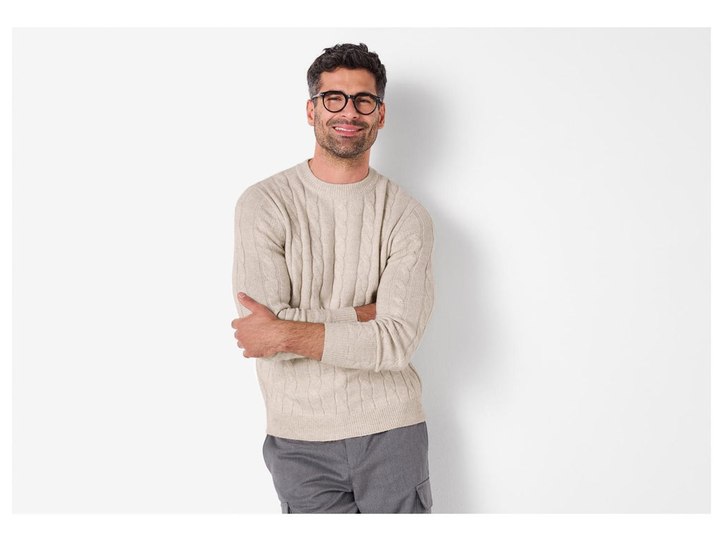 Pull en grosse maille homme