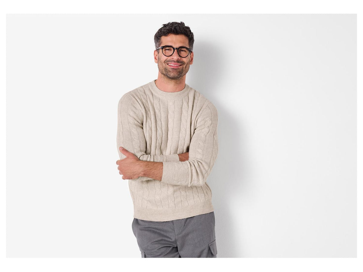 Pull en grosse maille homme