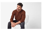 Pull en grosse maille homme