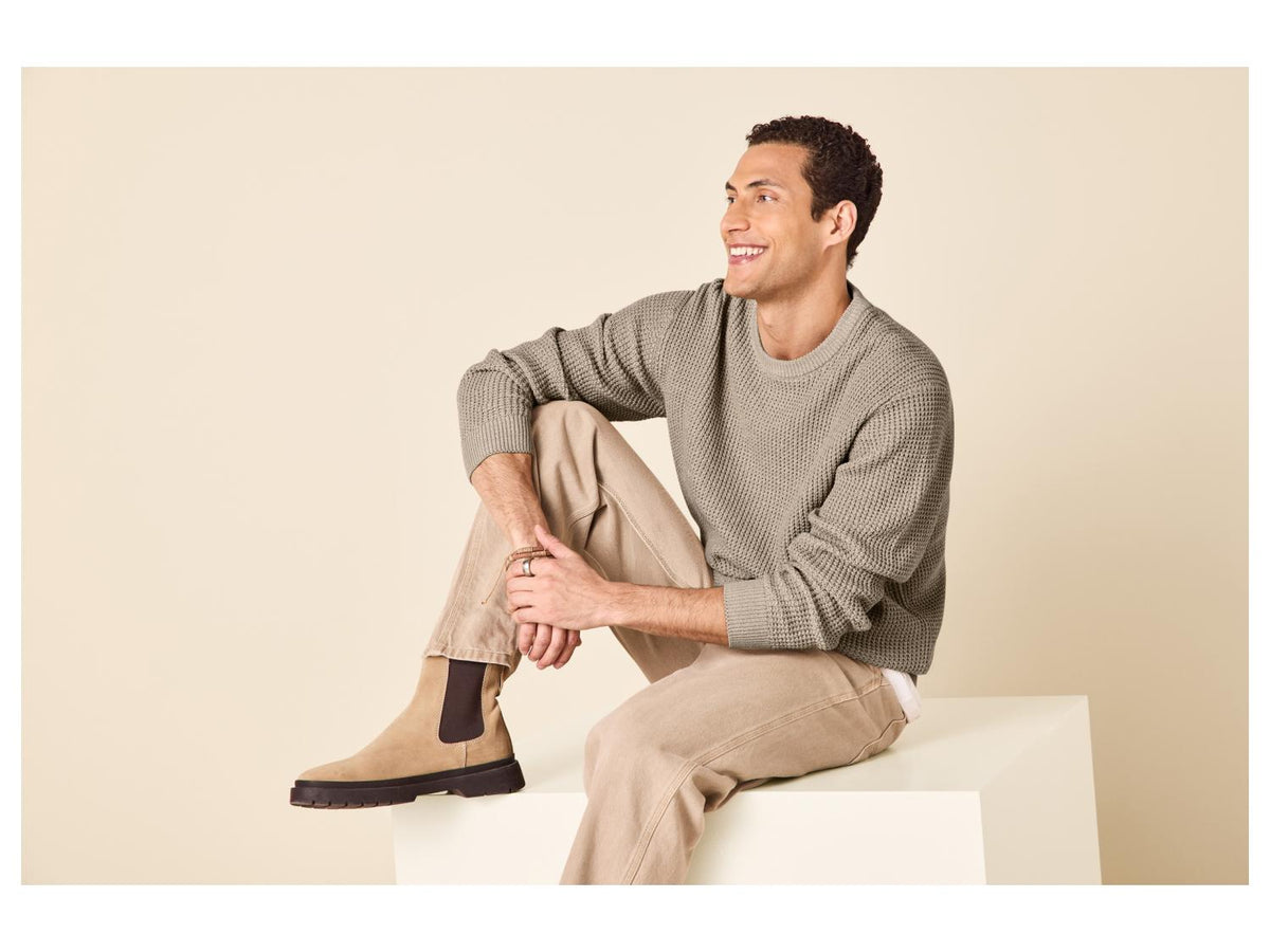 Pull en maille fine homme