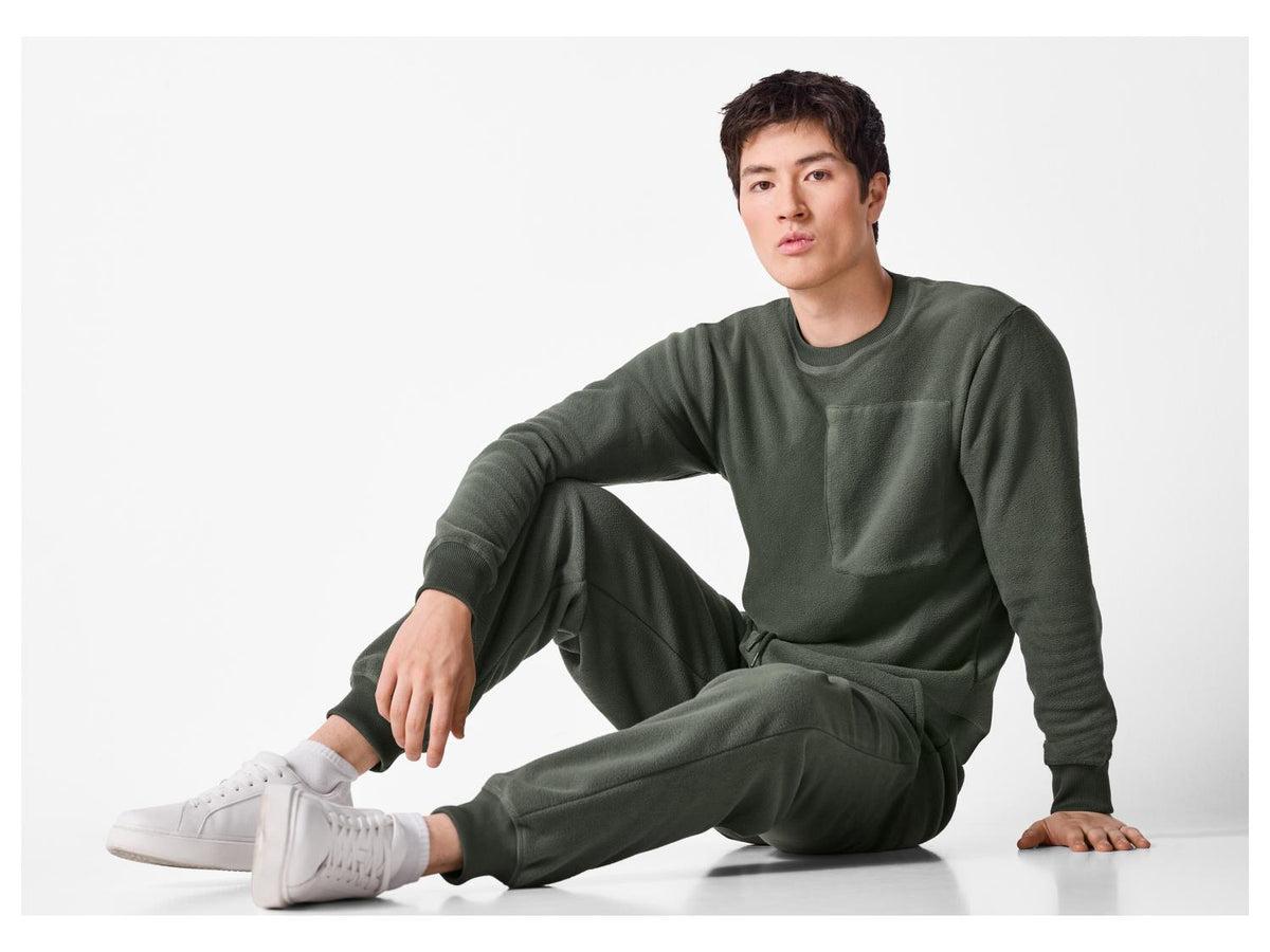 Pull en polaire homme