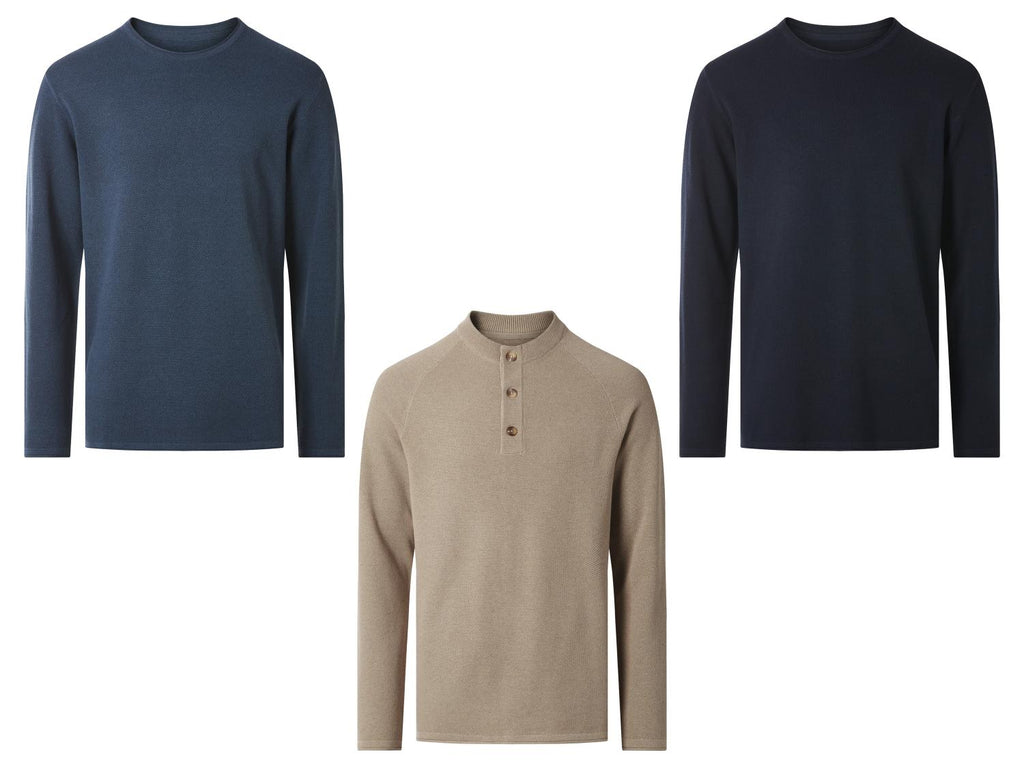 Pull-over en fine maille pour homme