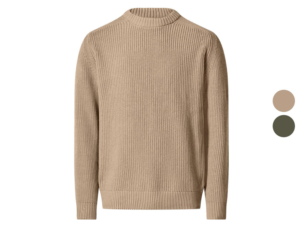 Pull-over en gros tricot
