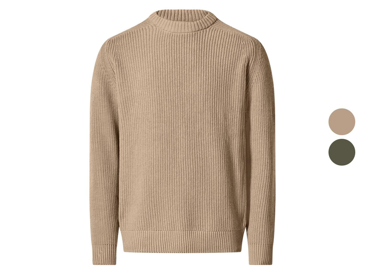 Pull-over en gros tricot