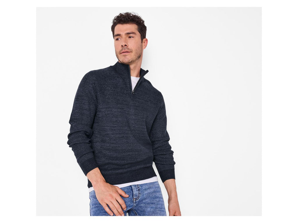 Pull-over zippé pour homme