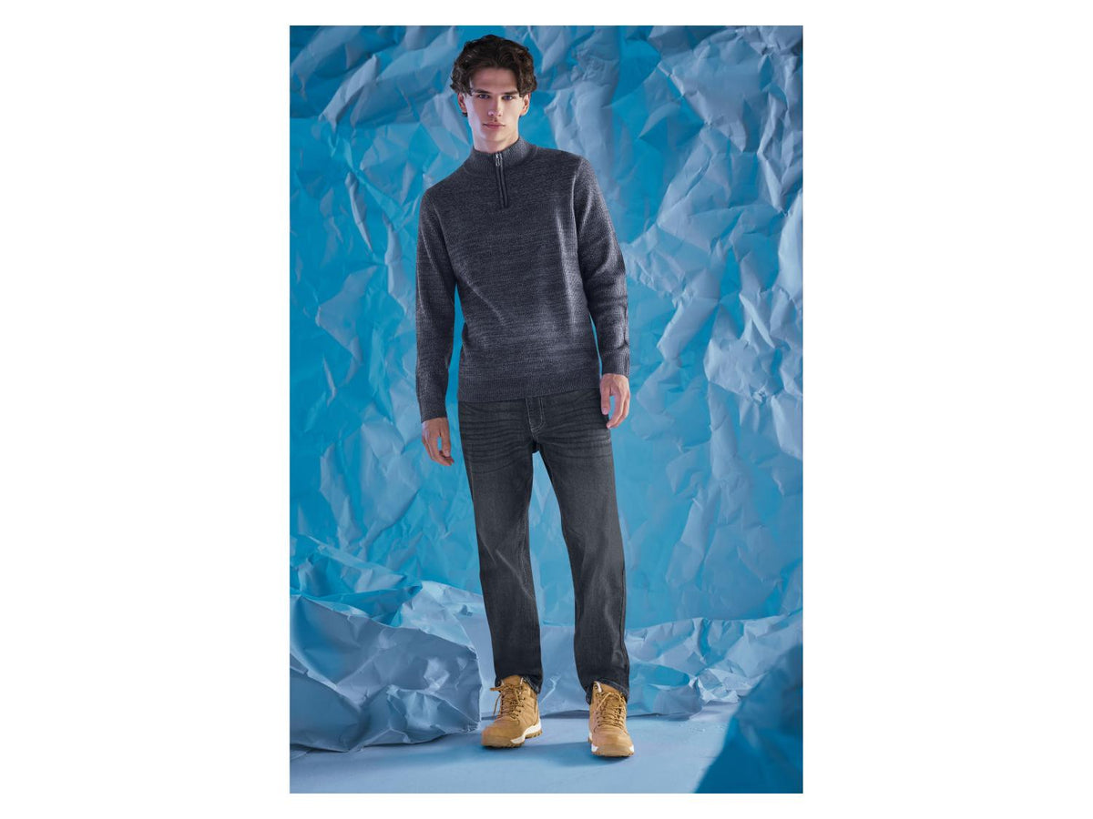 Pull-over zippé pour homme