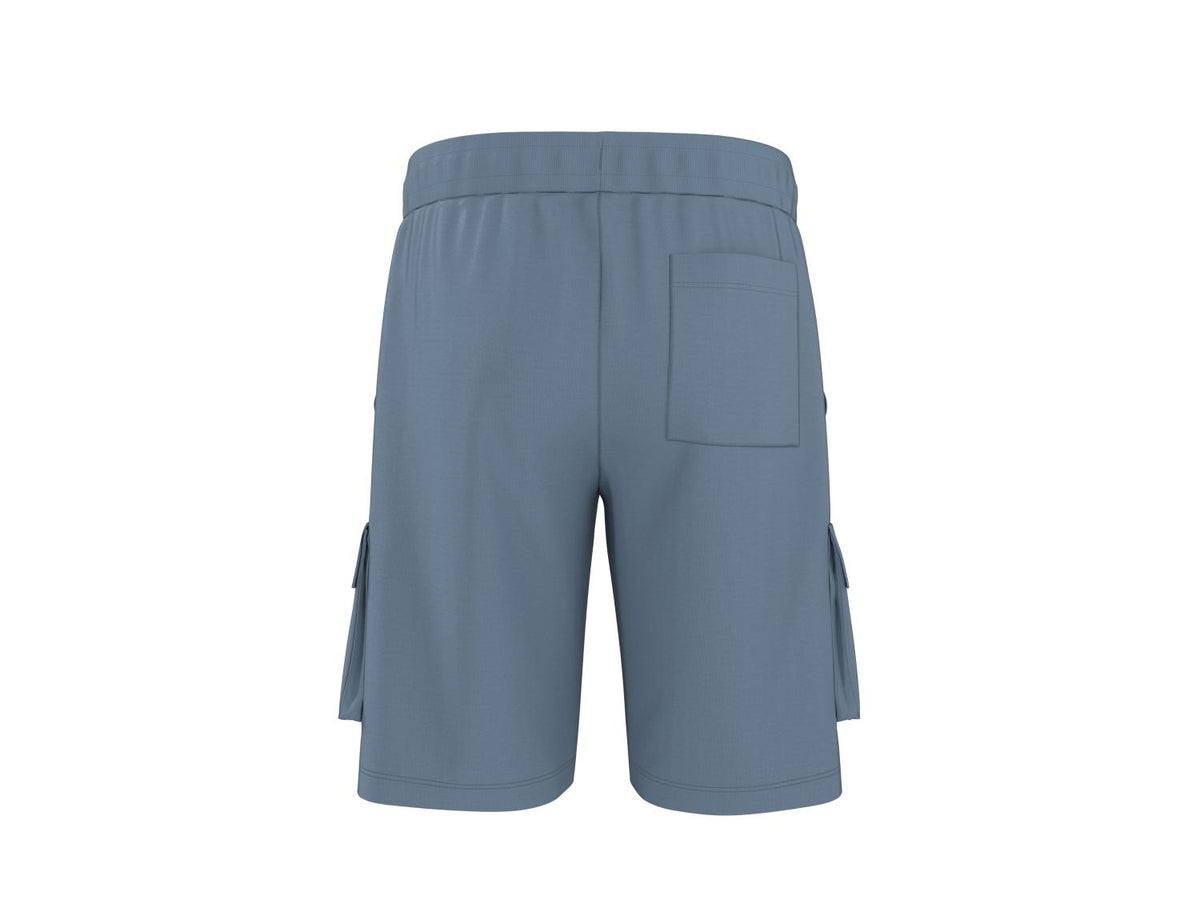 Short molletonné cargo homme